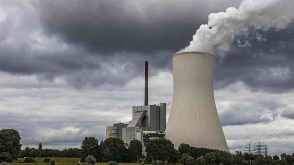 "Illustration showcasing 9 different types of power plants, symbolizing energy generation."