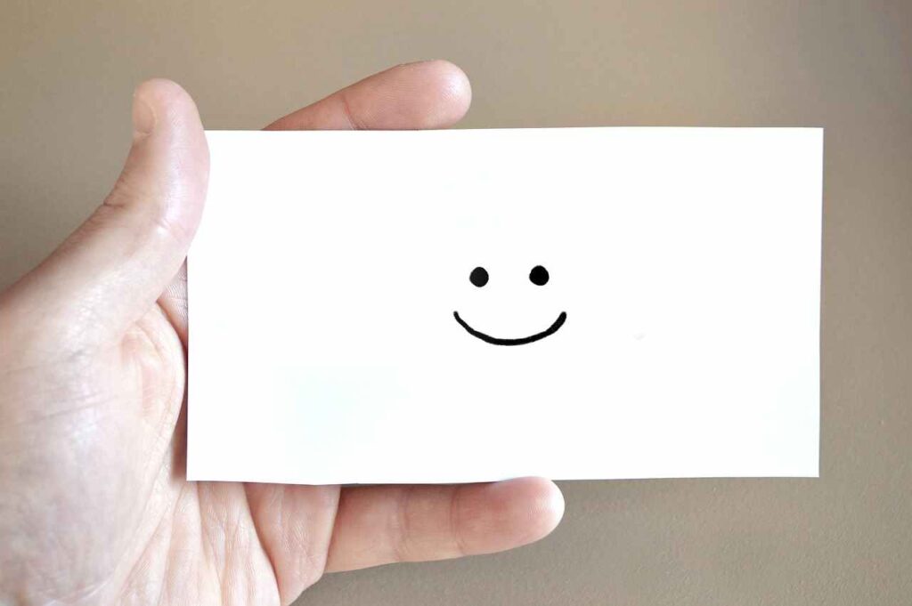 Illustration of a person extending a helping hand, representing the concept of being a good person.