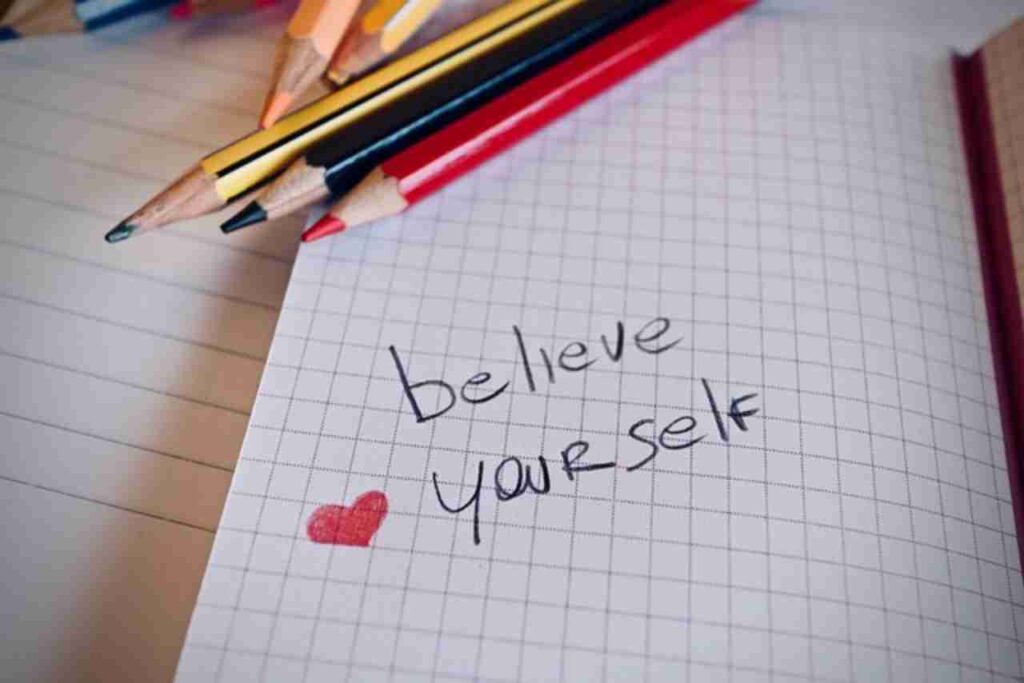 "Image depicting ways to build self-confidence quickly."