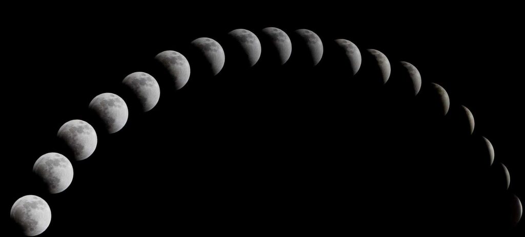 "Illustration of a lunar eclipse."