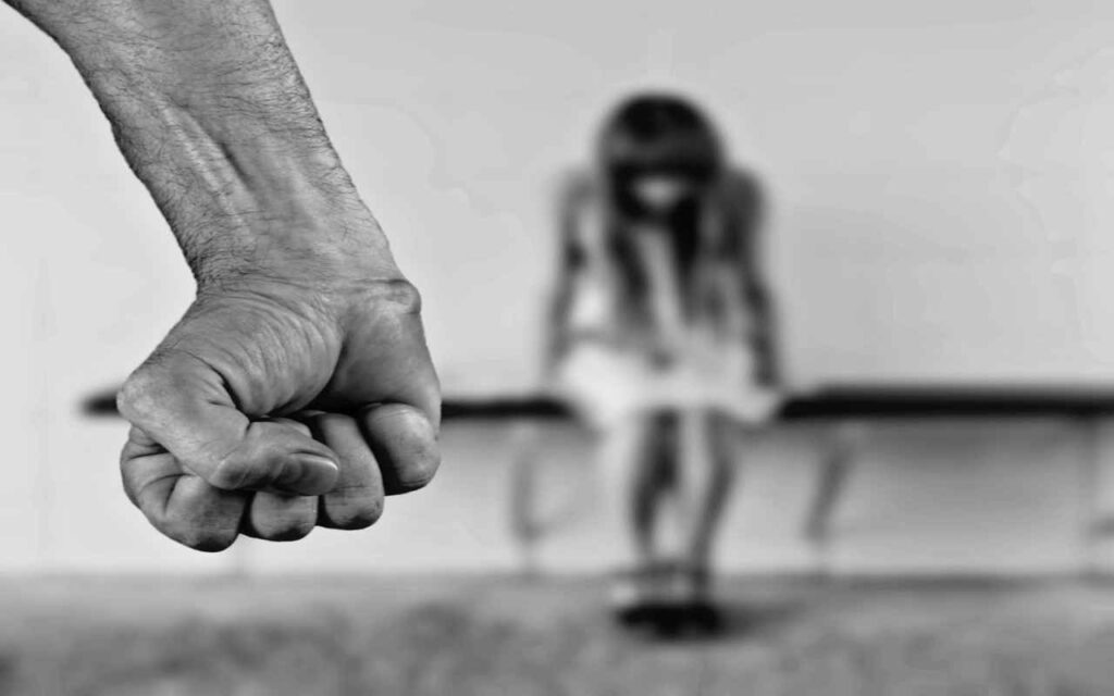 Illustration of a person breaking free from the chains of DEPRESSION AND ANXIETY, symbolizing the power to overcome.