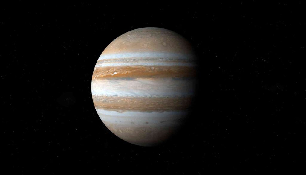 Jupiter, the largest planet in our solar system.
