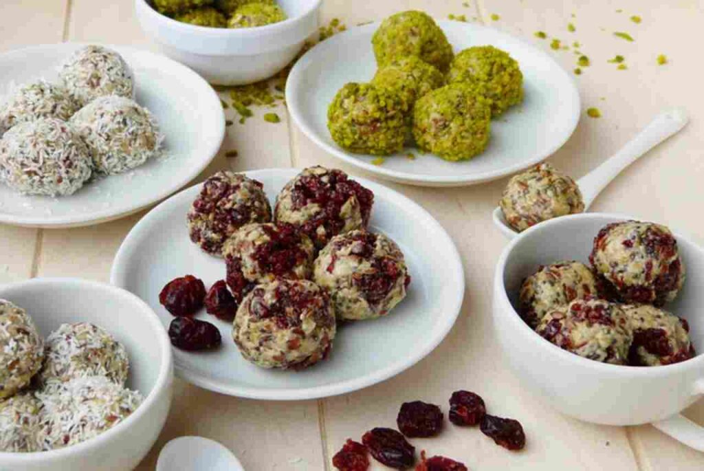 "A variety of nutrient-rich superfoods for stamina enhancement."