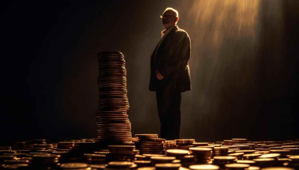 A person holding a piggy bank, symbolizing financial intelligence and smart money management.