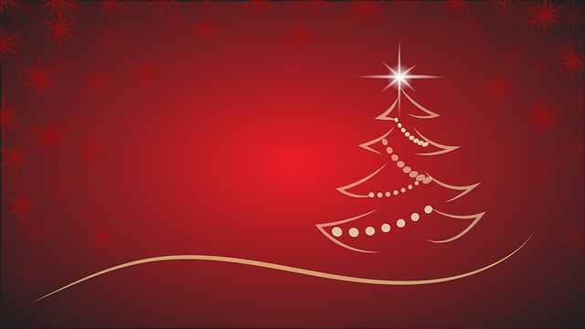 A festive holiday table with Christmas decorations, gifts, and a warm glow, showcasing the joy of celebrating Christmas.