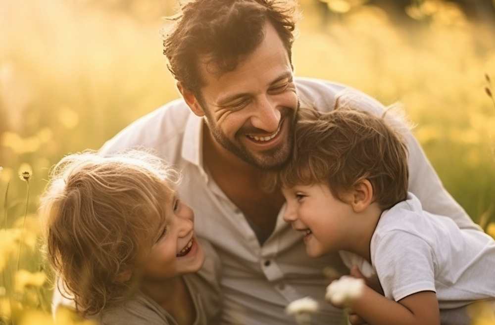 Happy family enjoying quality time together, building strong bonds and creating lasting memories.