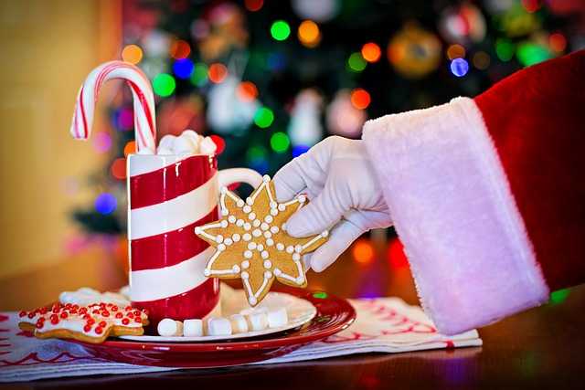 A steaming mug of homemade hot chocolate with whipped cream and cocoa dusting.