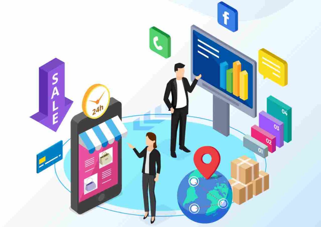 "Comparison between Ecommerce and Digital Marketing"